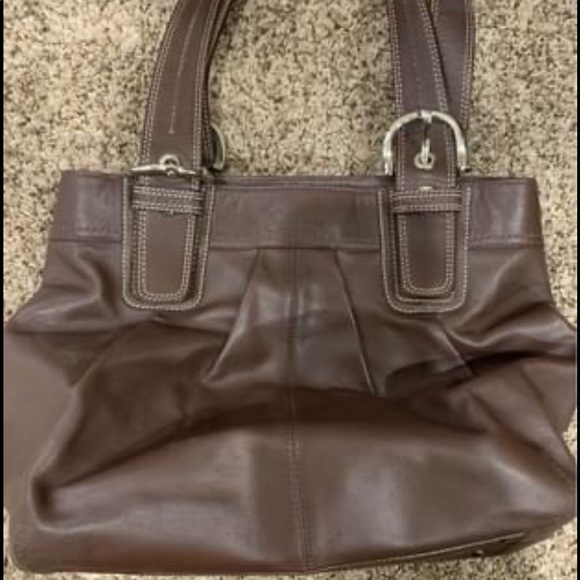 Coach Handbags - Coach Purse- Brown and Lavender